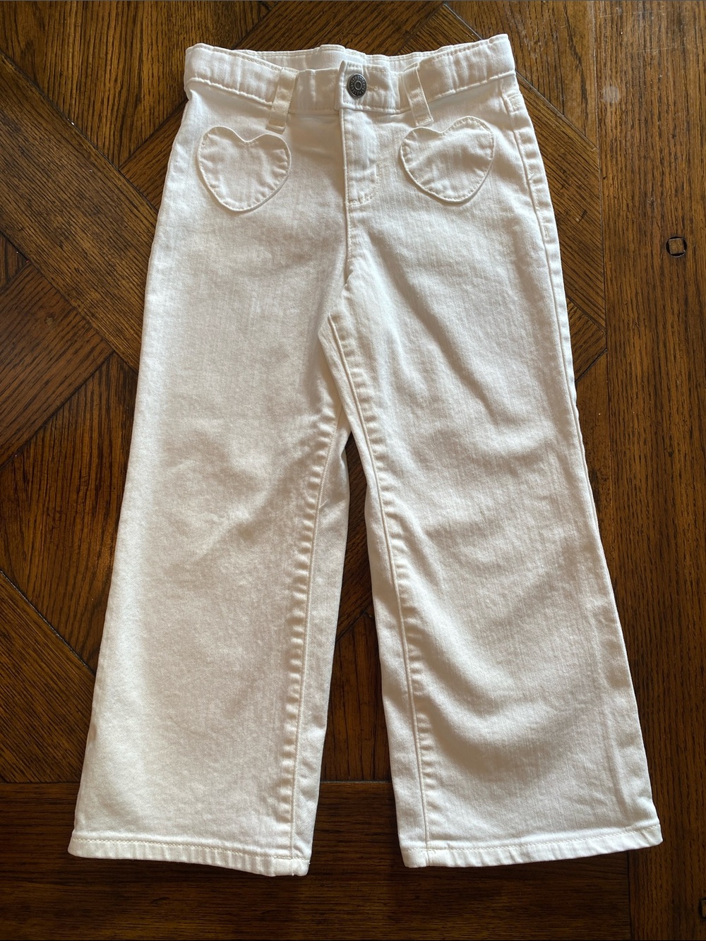 Gymboree Toddler Girls White Jeans